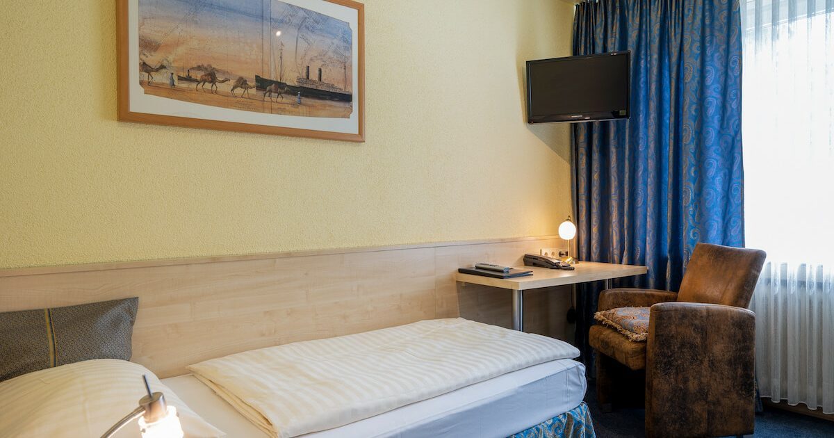 Ruhige Einzelzimmer in Düsseldorf Oberkassel | Hotel Arosa